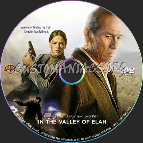 In the Valley of Elah dvd label