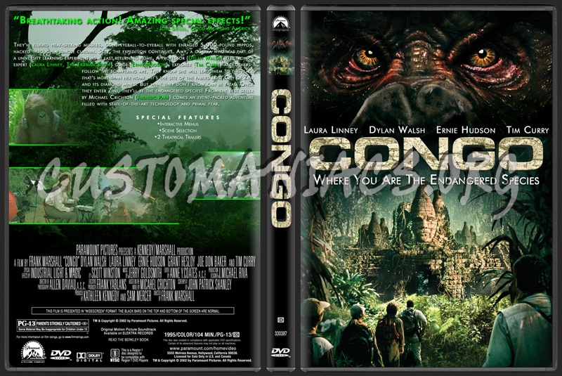 Congo dvd cover