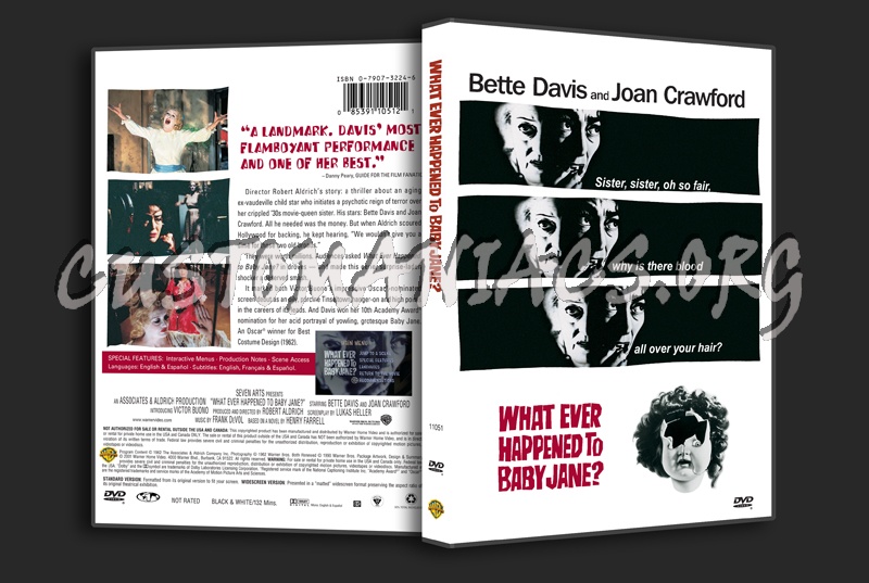 What Ever Happened to Baby Jane? dvd cover