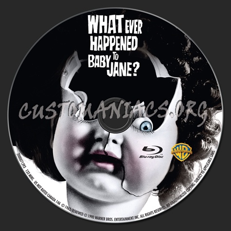 What Ever Happened to Baby Jane? blu-ray label