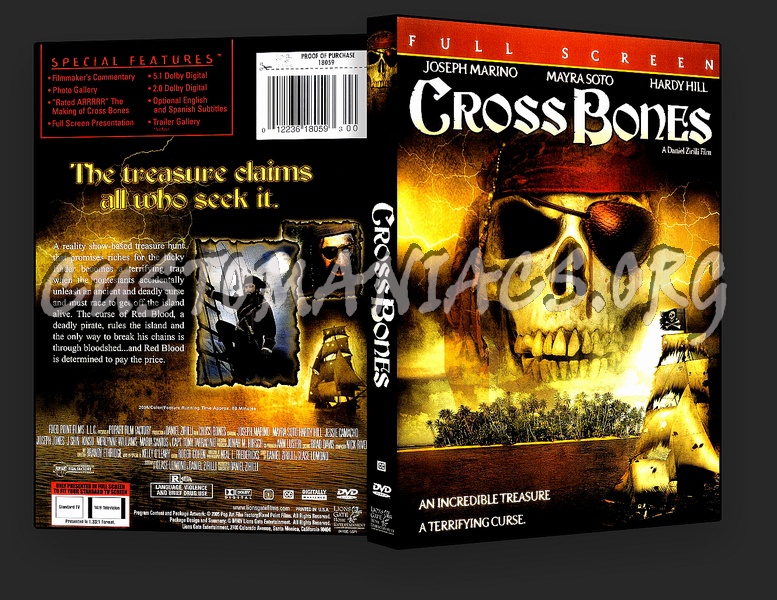 Cross Bones dvd cover