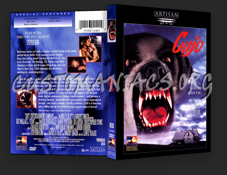 Cujo dvd cover