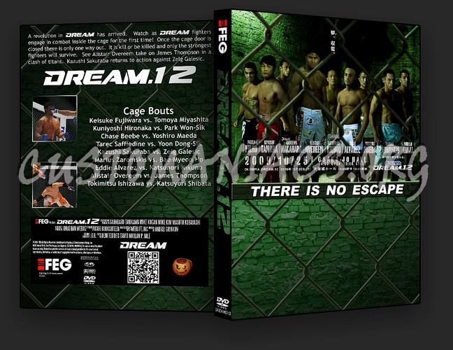 Dream 12 dvd cover