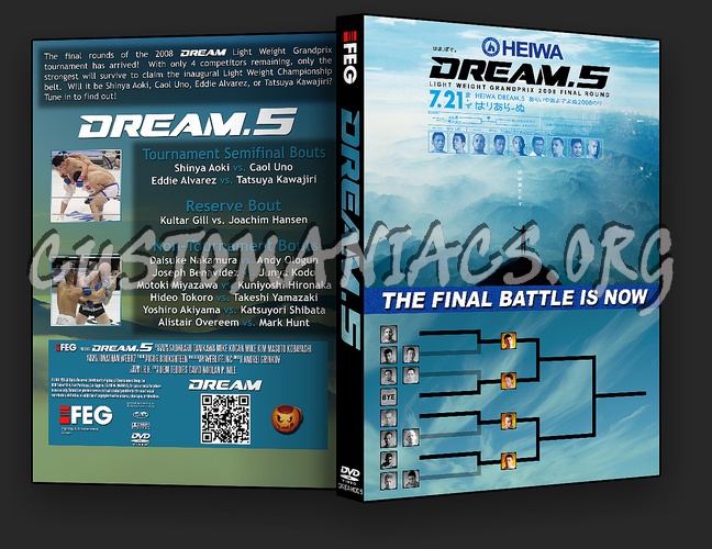 Dream 5 dvd cover
