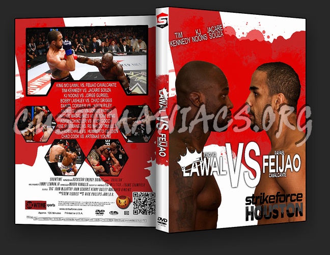 Strikeforce: Houston dvd cover