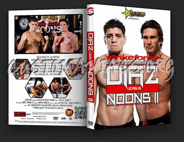 Strikeforce: Diaz vs. Noons 2 dvd cover