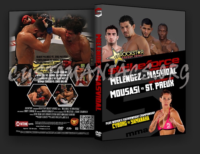 Strikeforce: Melendez vs. Masvidal dvd cover