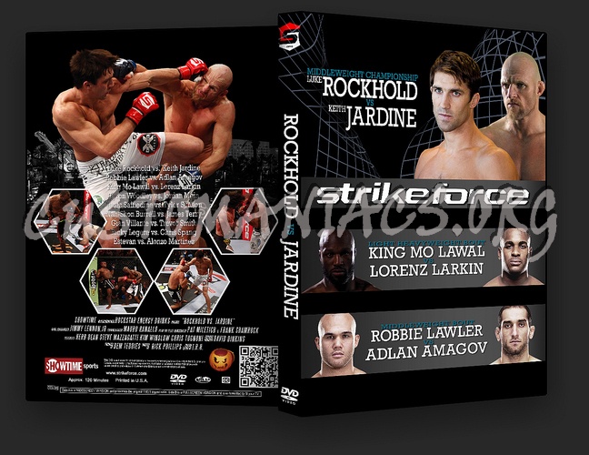 Strikeforce: Rockhold vs. Jardine dvd cover