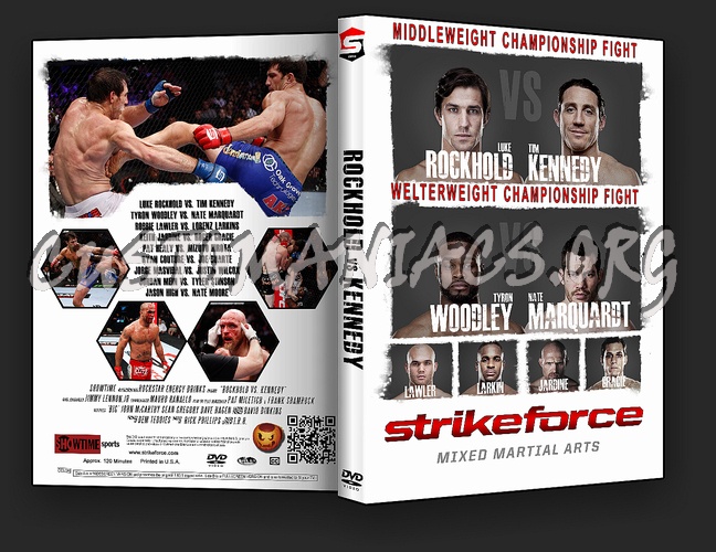 Strikeforce: Rockhold vs. Kennedy dvd cover