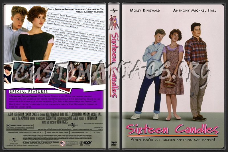 Sixteen Candles dvd cover