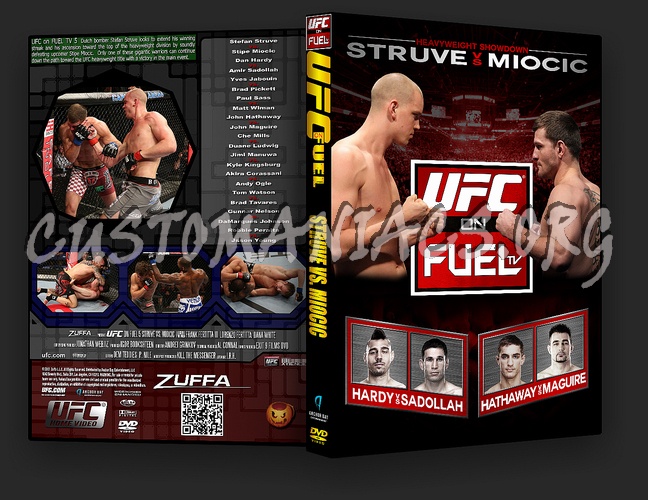 UFC on Fuel TV 5: Struve vs. Miocic dvd cover