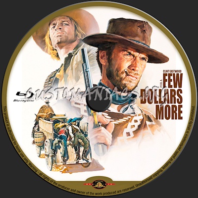 For a Few Dollars More blu-ray label