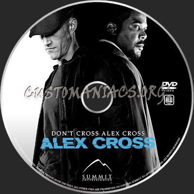 Alex Cross dvd label