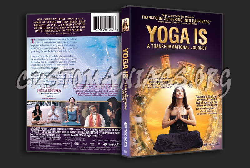Yoga is A Transformational Journey dvd cover