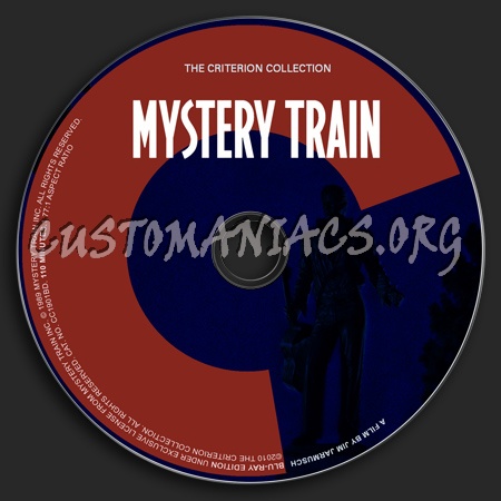 521 - Mystery Train dvd label