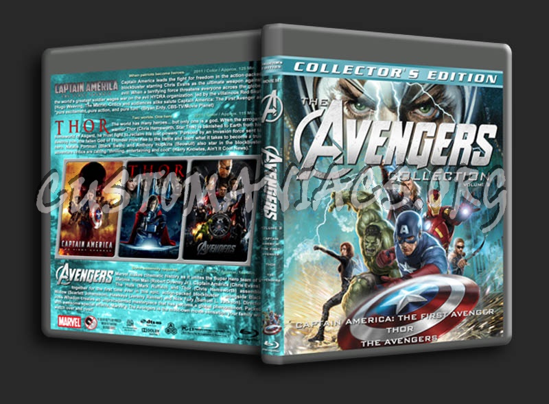 The Avengers Collection - Volume 2 blu-ray cover