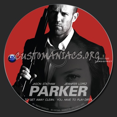 Parker (2013) blu-ray label