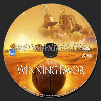 Winning Favor dvd label