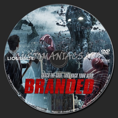 Branded dvd label