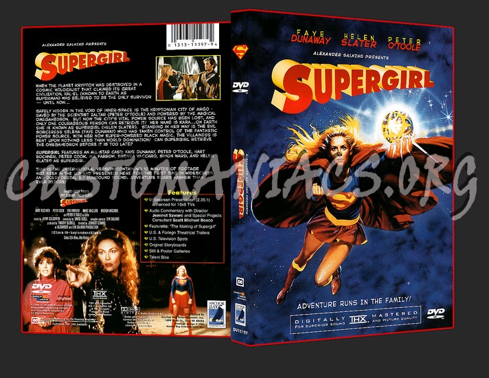 Supergirl dvd cover