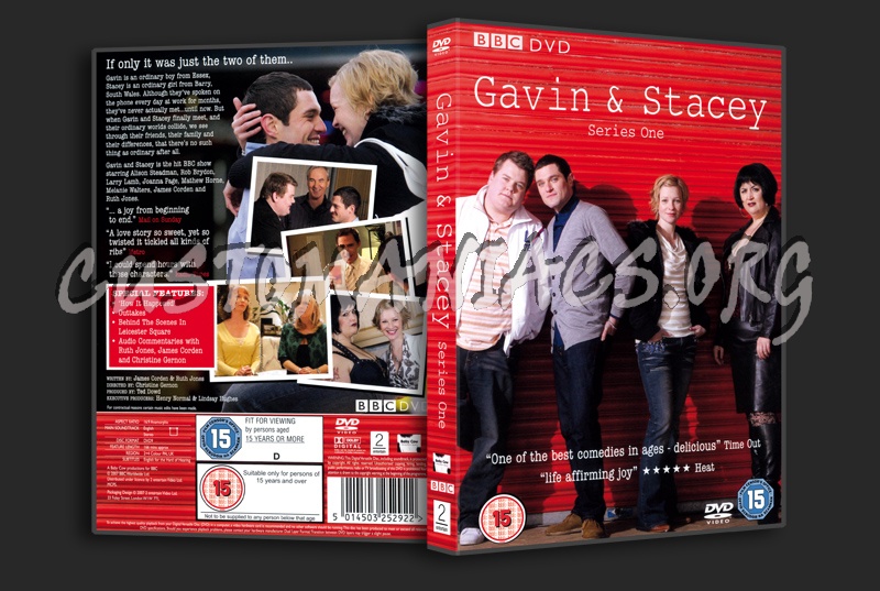 Gavin and Stacey Series 1 dvd cover