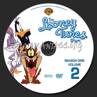 The Looney Tunes Show Season One Volume Two dvd label