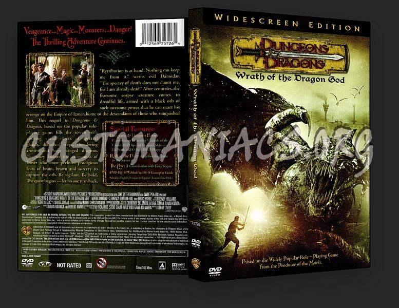 Dungeons and Dragons - Wrath of the Dragon God dvd cover