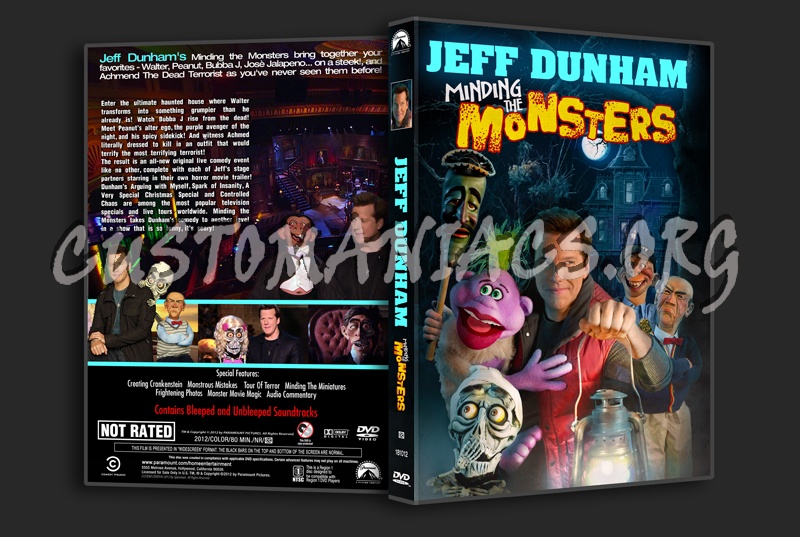 Jeff Dunham Minding The Monsters dvd cover