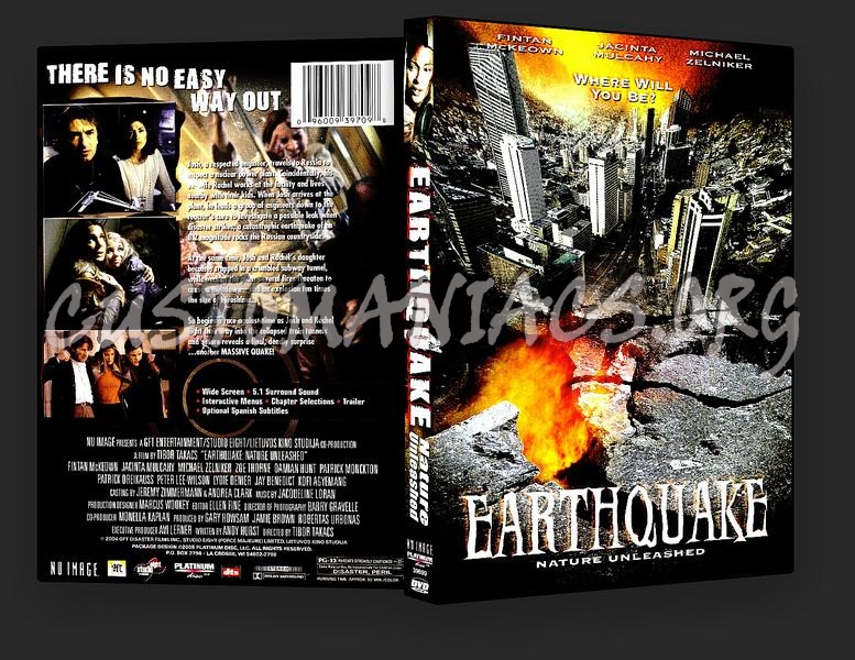 Earthquake Nature Unleashed dvd cover