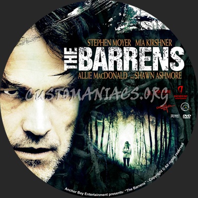 The Barrens dvd label