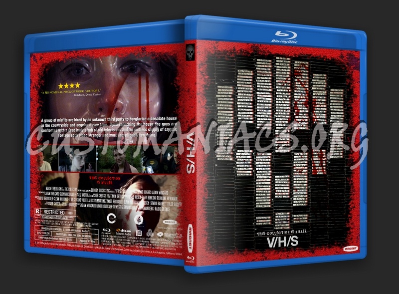 V/h/s blu-ray cover