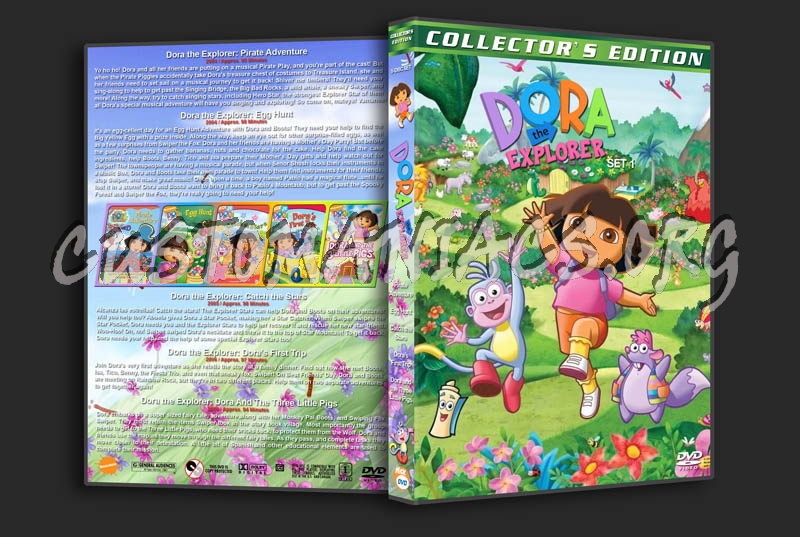 Dora the Explorer Collection - Set 1 dvd cover