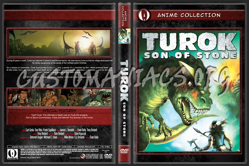 Anime Collection Turok Son Of Stone dvd cover