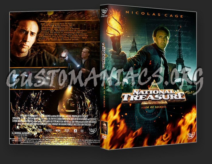 National Treasure: Book of Secrets dvd cover