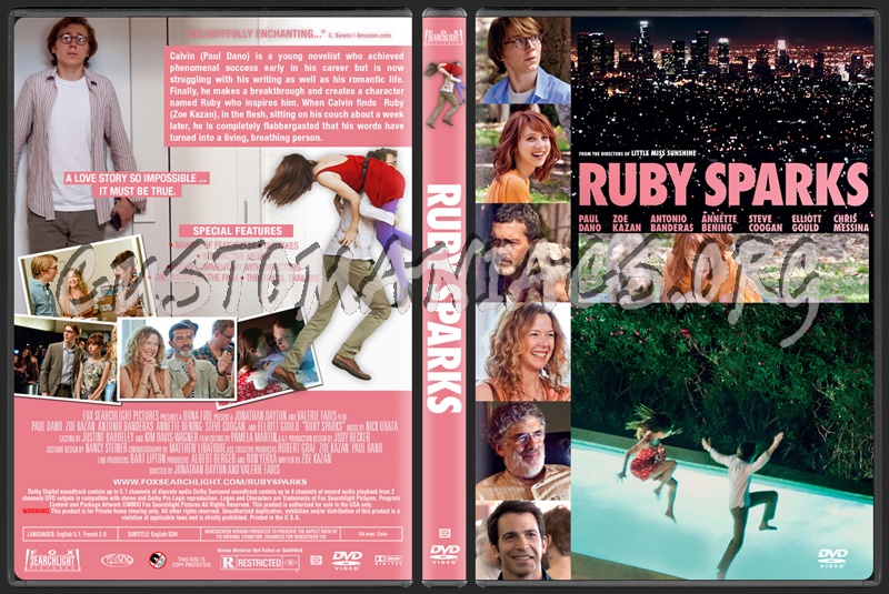 Ruby Sparks dvd cover