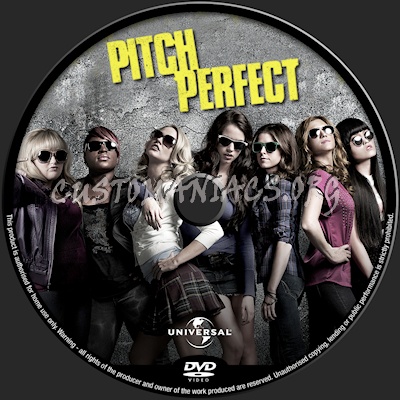 Pitch Perfect dvd label