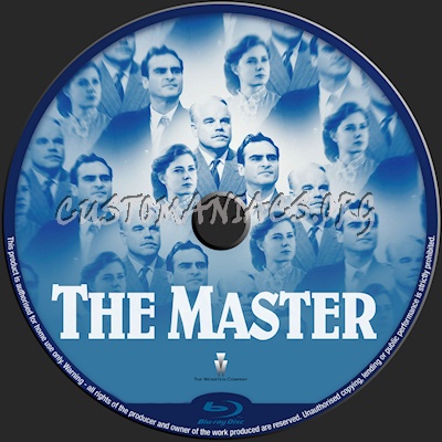 The Master blu-ray label