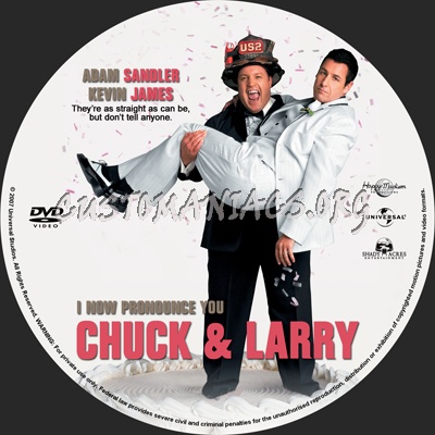 I Now Pronounce You Chuck & Larry dvd label