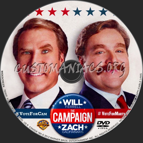 The Campaign dvd label
