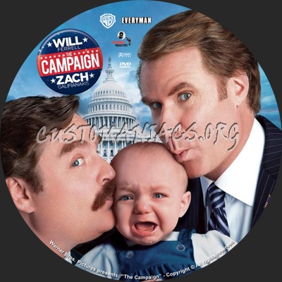 The Campaign dvd label