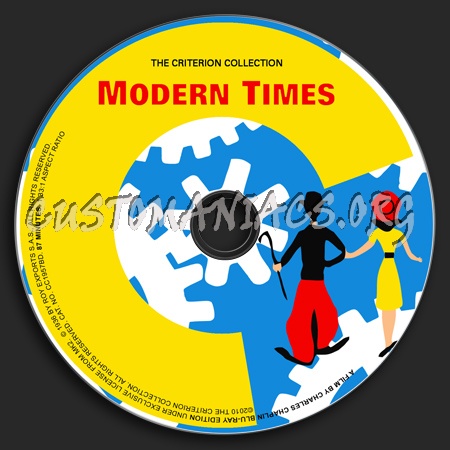 543 - Modern Times dvd label