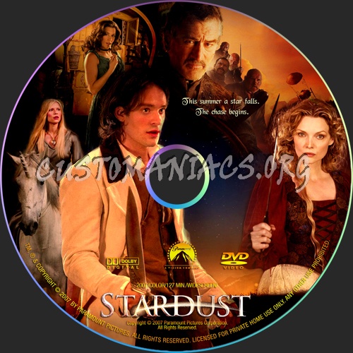 Stardust dvd label