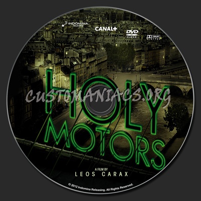 Holy Motors dvd label