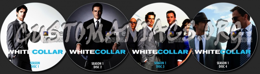 White Collar Season 1 dvd label