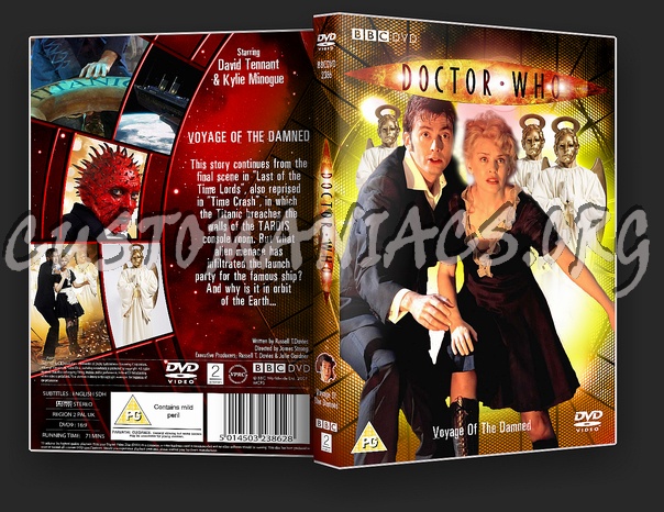 Doctor Who: Voyage Of The Damned dvd cover