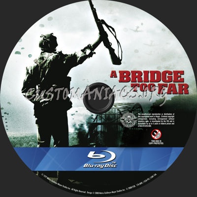 A Bridge Too Far blu-ray label