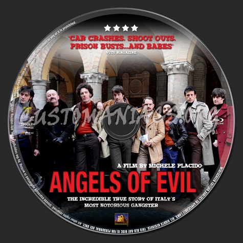 Angels Of Evil (2011) blu-ray label