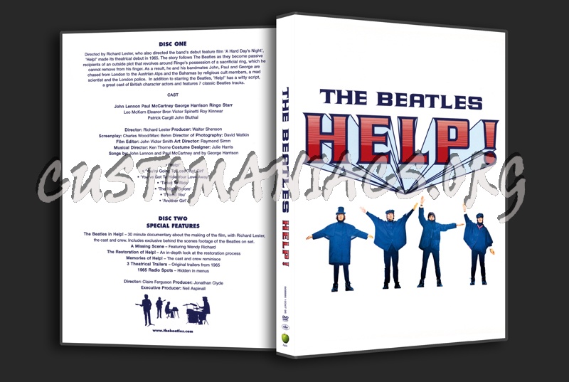 The Beatles: Help! dvd cover