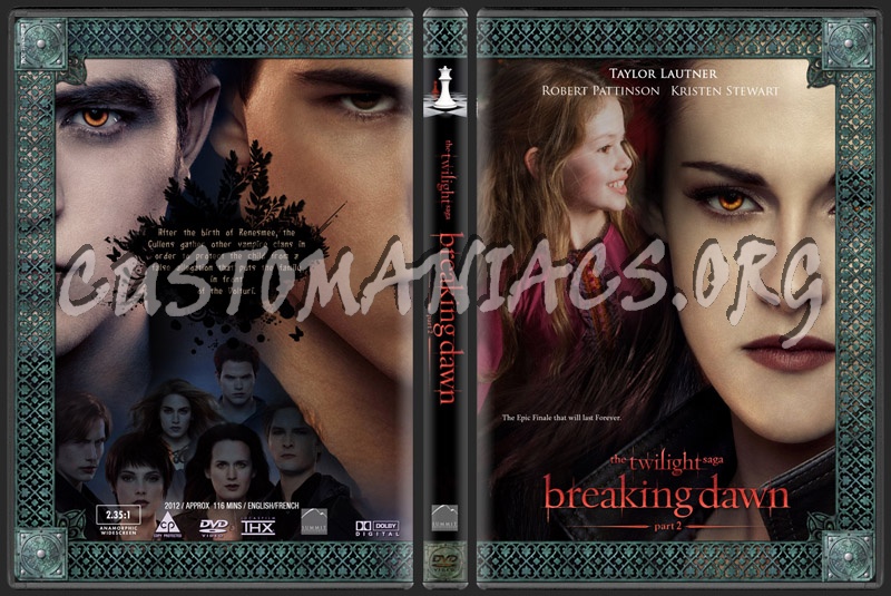 Twilight Saga: Breaking Dawn Part 2 dvd cover
