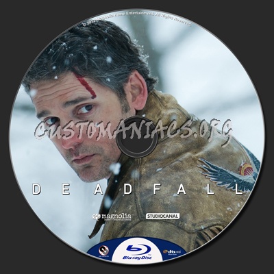 Deadfall (2012) blu-ray label